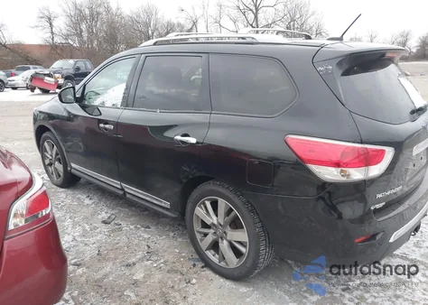 2013 Nissan Pathfinder Platinum из США, поврежденный, VIN 5N1AR2MM1DC657294